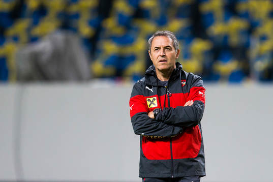 Österrikes förbundskapten Marcel Koller