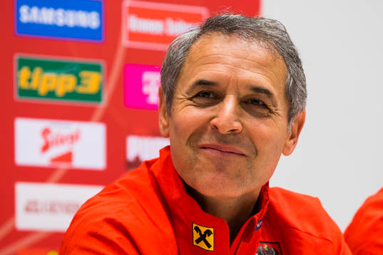 Österrikes förbundskapten Marcel Koller