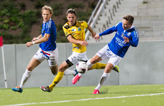 Lunds Simon Lydén och Trelleborgs Magnus Andersson och