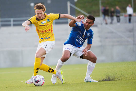 Lunds Tobias Lewicki och Trelleborgs Ali Jasim