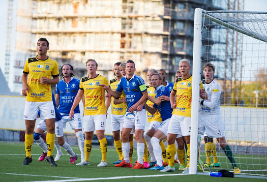Hörna på  Klostergårdens IP