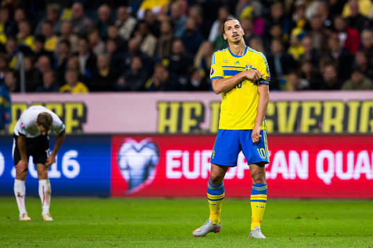 Sveriges Zlatan Ibrahimovic