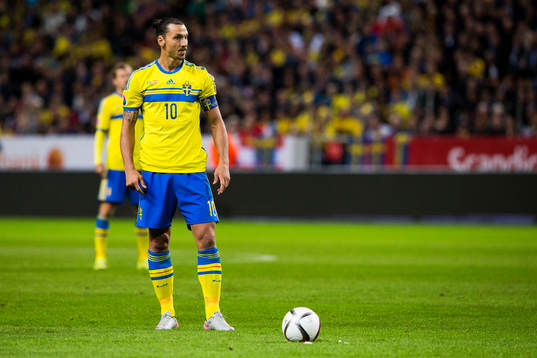 Sveriges Zlatan Ibrahimovic