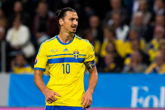 Sveriges Zlatan Ibrahimovic