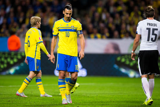 Sveriges Zlatan Ibrahimovic