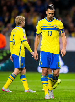 Sveriges Zlatan Ibrahimovic