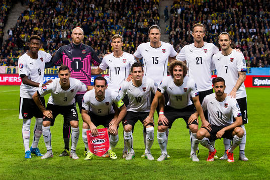 Österrikes startelva