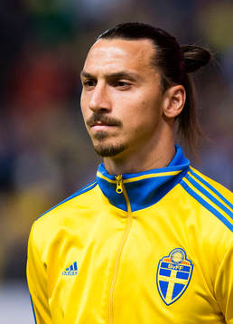 Sveriges Zlatan Ibrahimovic