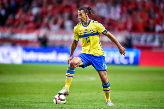 Sveriges Zlatan Ibrahimovic