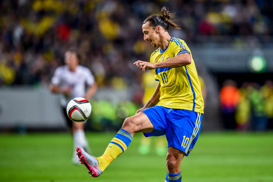 Sveriges Zlatan Ibrahimovic