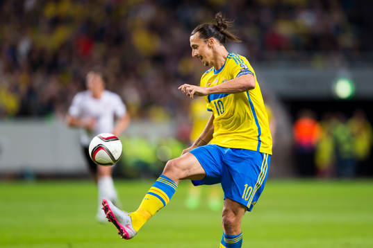 Sveriges Zlatan Ibrahimovic
