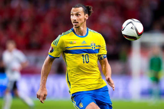 Sveriges Zlatan Ibrahimovic
