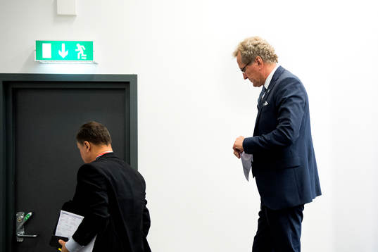 Sveriges förbundskapten Erik Hamrén lämnar