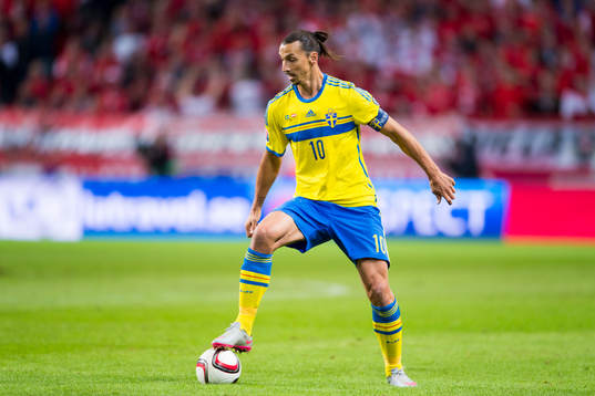 Sveriges Zlatan Ibrahimovic
