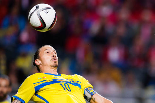 Sveriges Zlatan Ibrahimovic