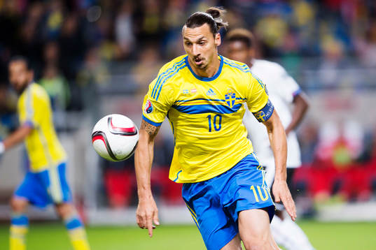 Sveriges Zlatan Ibrahimovic