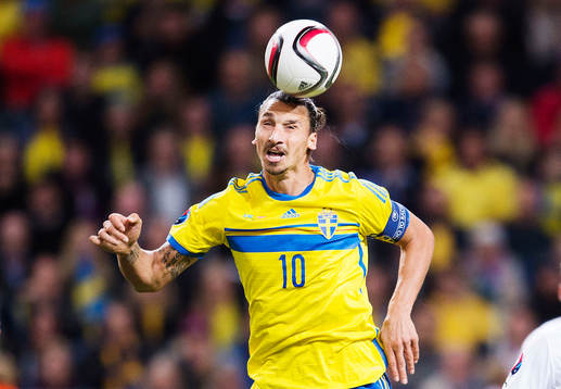 Sveriges Zlatan Ibrahimovic