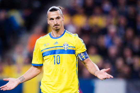 Sveriges Zlatan Ibrahimovic