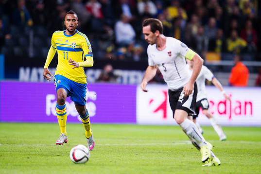 Sveriges Isaac Kiese Thelin