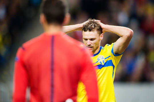 Sveriges Marcus Berg deppar