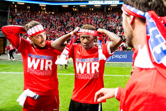 Österrikes David Alaba (m)
