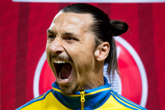 Sveriges Zlatan Ibrahimovic