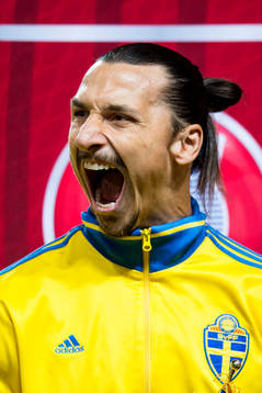 Sveriges Zlatan Ibrahimovic