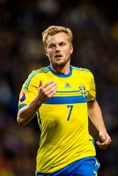 Sveriges Sebastian Larsson