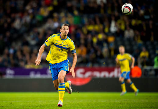 Sveriges Zlatan Ibrahimovic