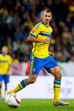 Sveriges Zlatan Ibrahimovic