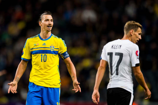 Sveriges Zlatan Ibrahimovic