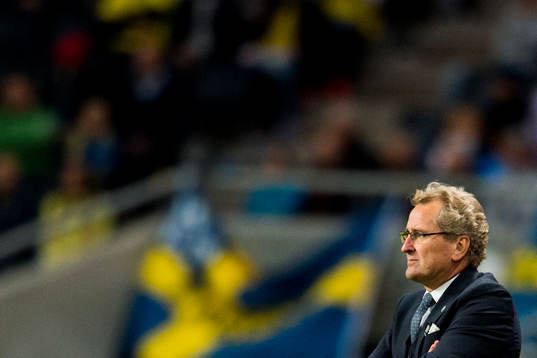 Sveriges förbundskapten Erik Hamrén