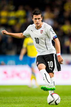 Österrikes Zlatko Junuzovic