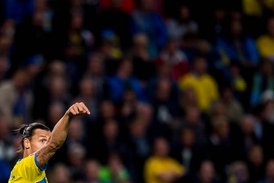 Sveriges Zlatan Ibrahimovic