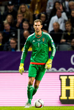 Sveriges målvakt Andreas Isaksson