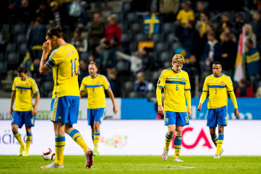 Sveriges Albin Ekdal, Zlatan Ibrahimovic, Andreas