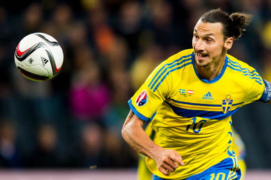 Sveriges Zlatan Ibrahimovic