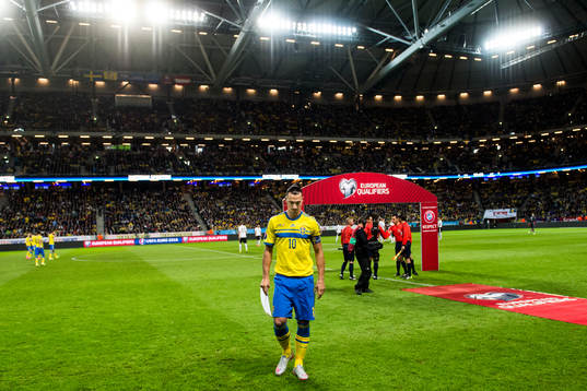 Sveriges Zlatan Ibrahimovic