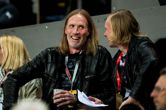 Staffan Olsson på läktaren