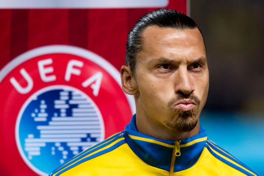 Sveriges Zlatan Ibrahimovic