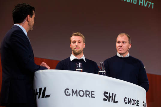 s Martin Thörnberg och tränare Johan Lindbom