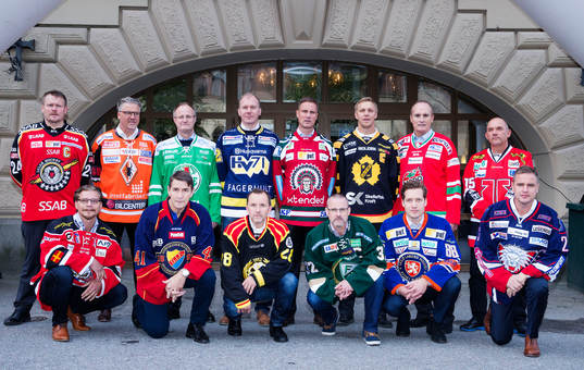 Tränarna för lagen i SHL