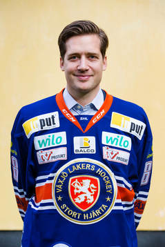 Växjös tränare Sam Hallam