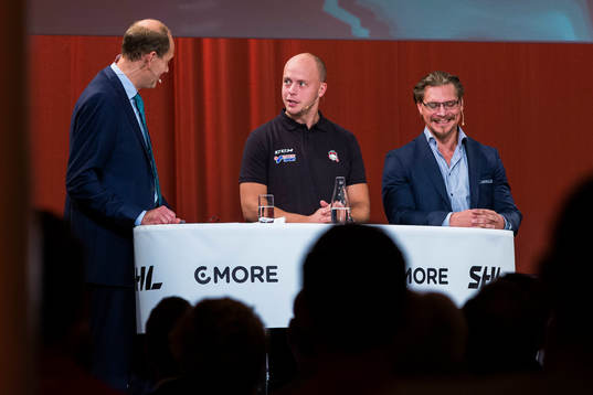 Malmös Oscar Alsenfelt och tränare Björn Hellkvist