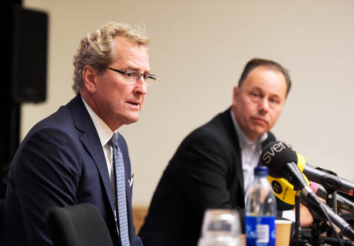 Sveriges förbundskapten Erik Hamrén