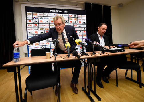 Sveriges förbundskapten Erik Hamrén