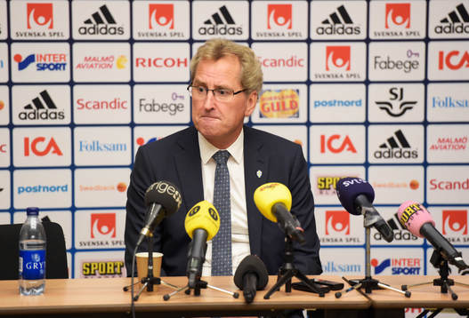 Sveriges förbundskapten Erik Hamrén
