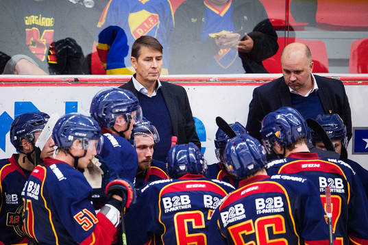 Djurgårdens tränare Hans Särkijärvi och assisterande