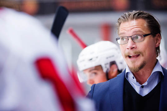 Malmö Redhawks tränare Björn Hellkvist
