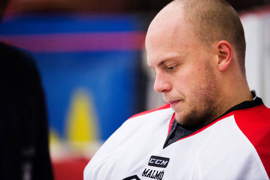 Malmö Redhawks målvakt Oscar Alsenfelt
